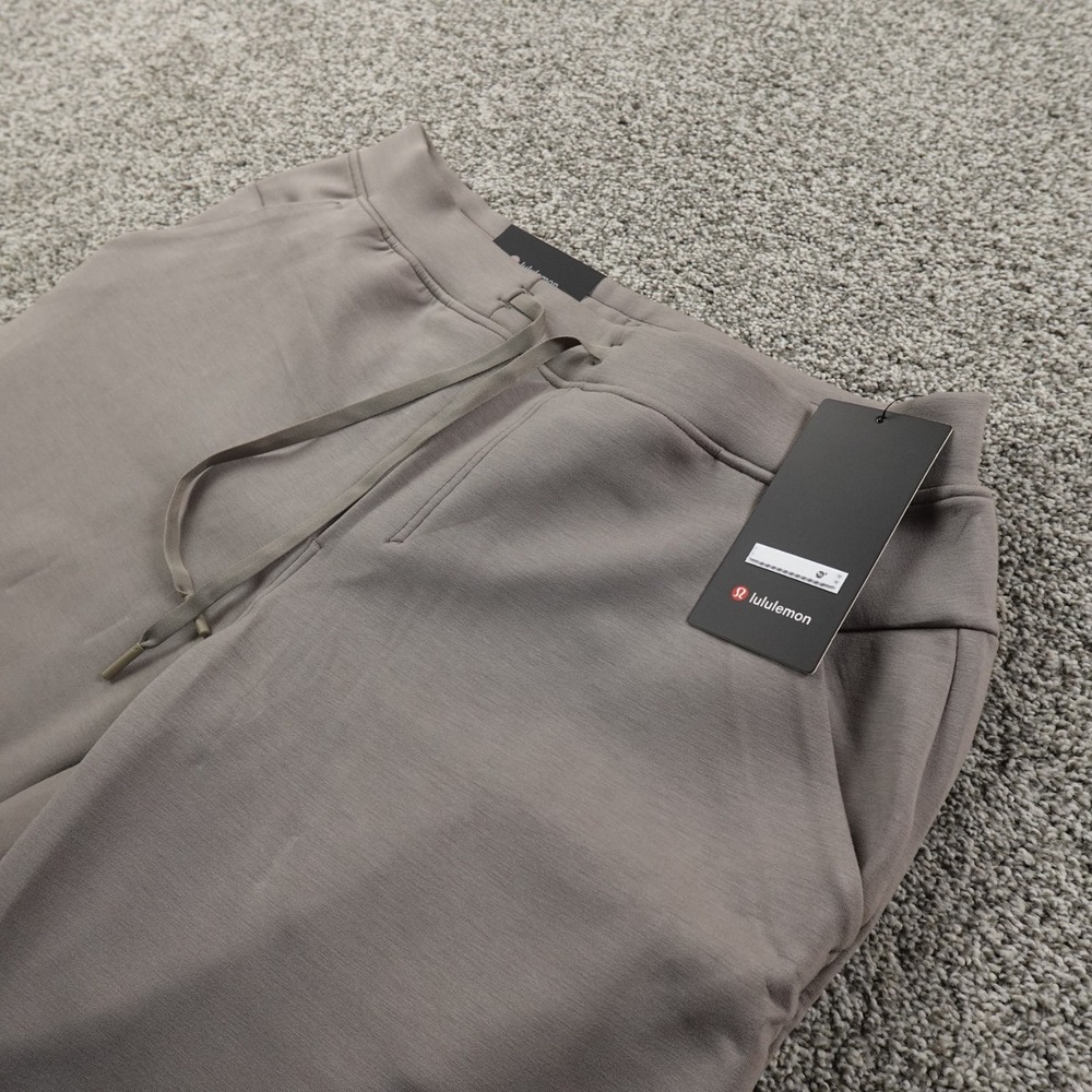 NEW Lululemon Pants Mens XL Gray Smooth Spacer Jogger Drawstring Sweatpants Gym